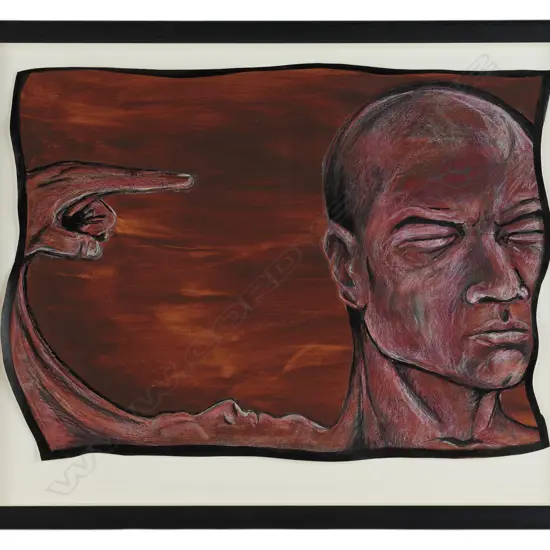 Andy Leleisi'uao (1969-) 'Judas in the closet',